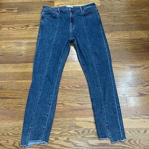 Parker Smith Asymmetrical Hem Jeans